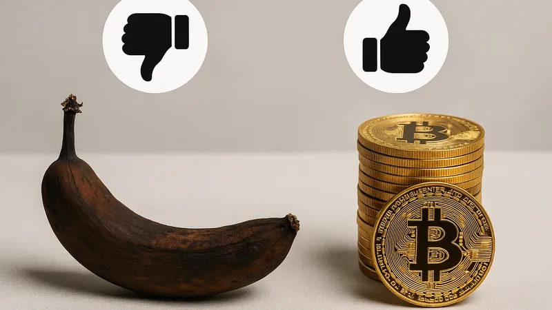 Bitcoin Metaphor: Fiat Currency is a Rotten Banana